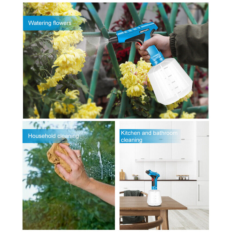 USB Rechargeable Electric Spray Bottle Flower Plant Garden Shower Watering Tool