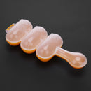 DIY Onigiri Rice Balls Mold Kitchen Sushi Maker Mould Bento Making(Orange)