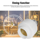 B2Q0 For Google Lamp Bases WiFi Smart Bulb Holder E27 Light Lamp Socket Adapter