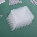 10x Cutting Dies Stamps Organizer Holder Scrapbook Storage Bags (12x12cm) Newly
