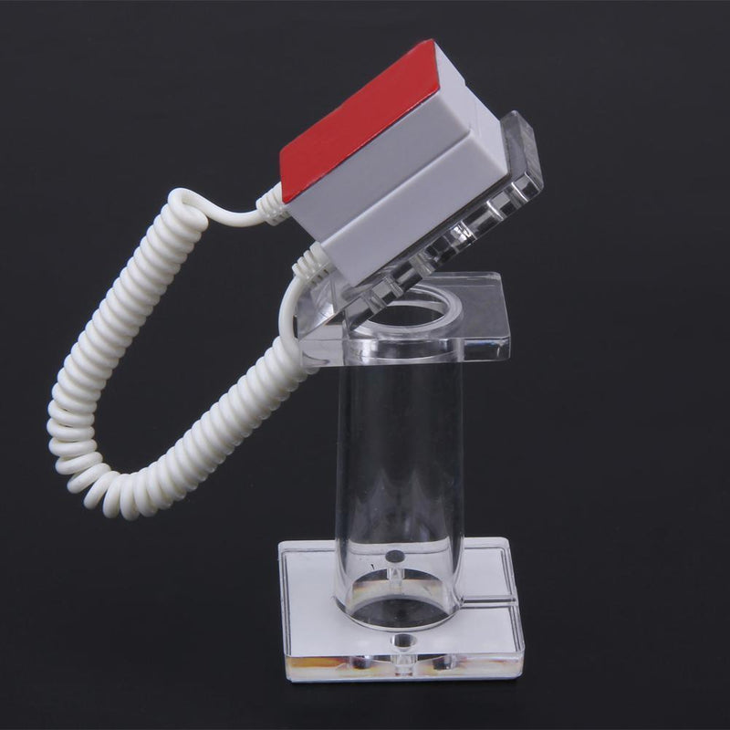 Oval-shaped Anti-theft Security Mobile Phone Display Stand Holder Spring