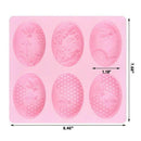 6 Cavity Honey Bee Silicone Soap Mold Candle Mold Craft Handmade DIY Mould A8V0