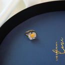 Flower Jewelry Small Daisy Bracelet Hand Chain Cuff Bangles Flowers Bracelet