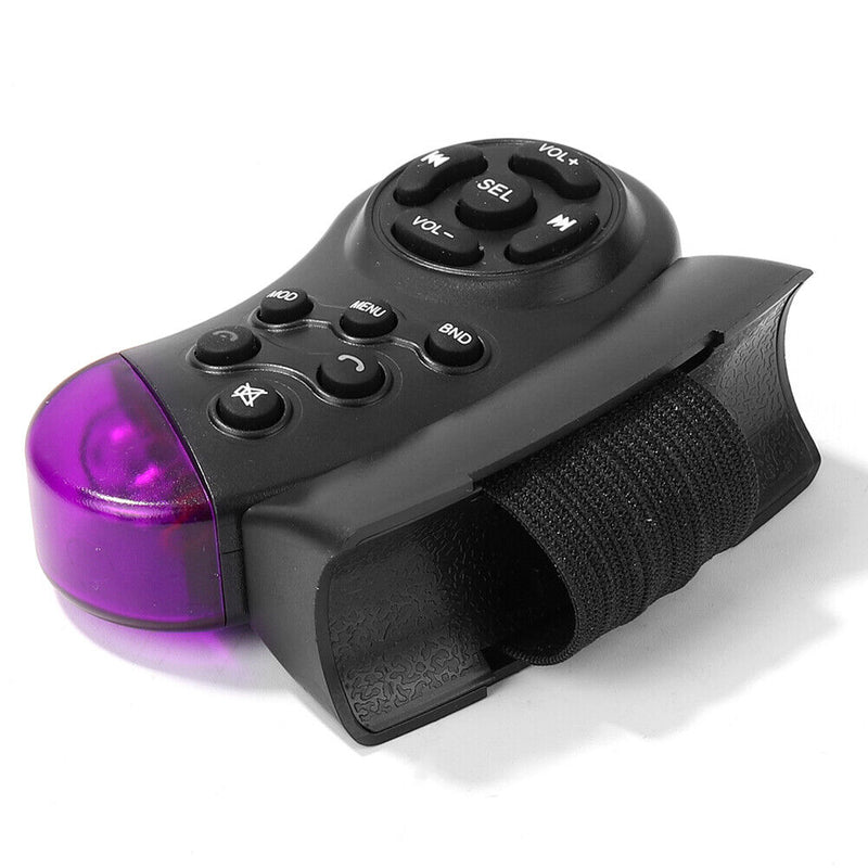 11-Button Car Steering Wheel Remote Controller for Head Unit AAA Battery Powered