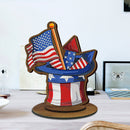 DIY Diamond Painting Ornaments Independence Day Decoration Desk Table Art Cra