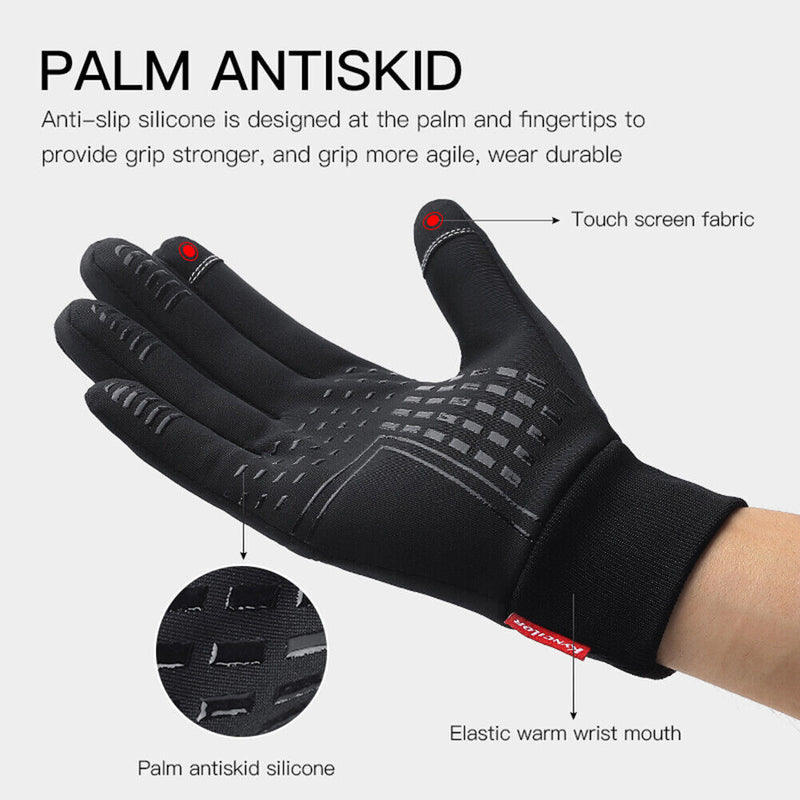 Unisex Touchscreen Gloves Winter Warmer Outdoor Sports Cycling Glove (M) Newly