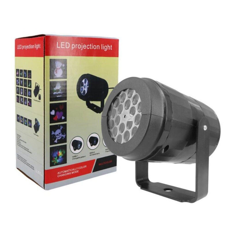 Effect Christmas Rotating Snowflake Light LED Lamp Party Decor Projection Lamp