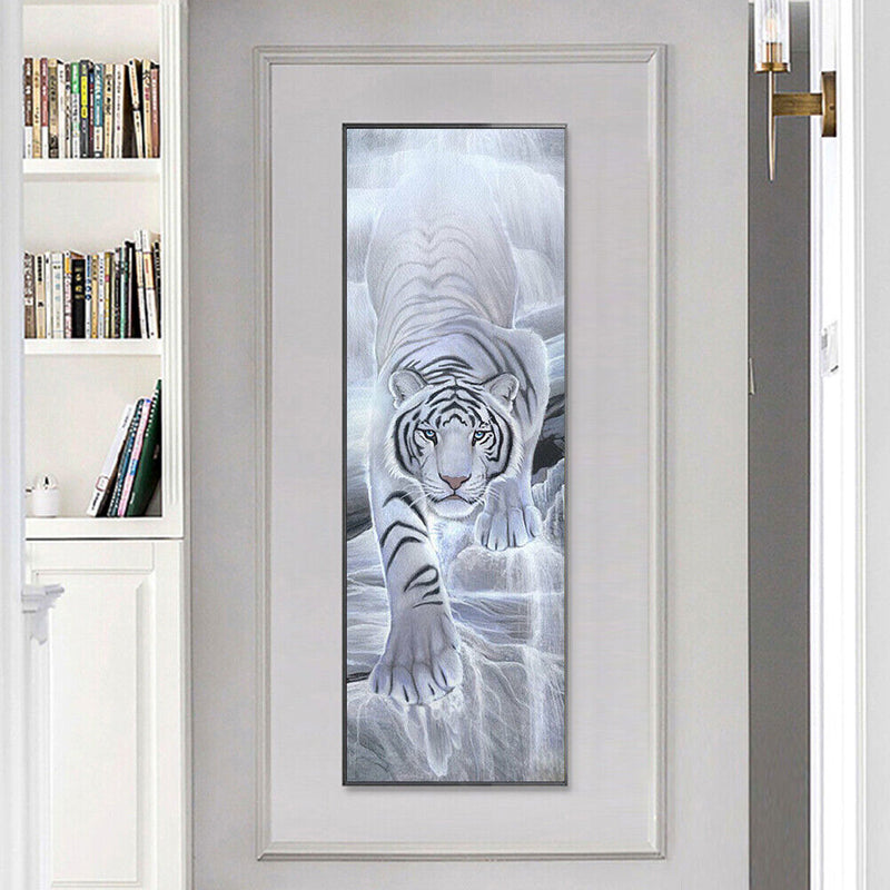 Bengal Tiger 5D DIY Full Round Drill Diamond Painting Animal Digital Craft Gifts
