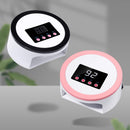 Nail Quick Dryer Detachable Base Nail Lamp Curing Gel Nail Polish (US Pink)