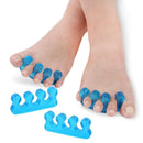 2pcs Soft Form Toe Separators Flexible Finger Spacer for Manicure Pedicure