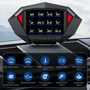 P1 Car HUD Head Up Display Multifunctional On-board Computer Over Speeding Alarm