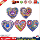 5pcs DIY Diamond Painting Keychain Full Drill Bag Love Hanging Ornaments Newly