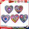 5pcs DIY Diamond Painting Keychain Full Drill Bag Love Hanging Ornaments Newly