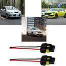 2x 9005 HB3 9006 HB4 Bulb Socket Male Adapter Connector for Headlight Fog Lamp