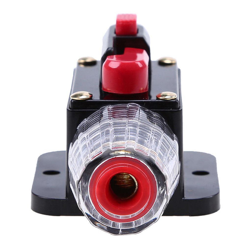 12V DC Car Audio Inline Circuit Breaker Auto Reset Fuse Holder (30A)
