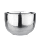 Double Layer Soap Cup Heat Insulation Smooth Shaving Mug Bowl (120ML)