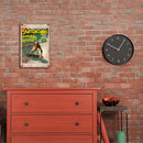 Boy Sheet Metal Drawing Metal Painting Tin Wall Home Art Poster Skateboard