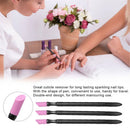 Nail Care Tools Nail File Pen Dead Skin Remover Double-ended Cuticle Pusher