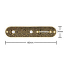Zinc Alloy Iron Carving Bridge Switch Control Plate for TL Tele Electric Guitar