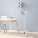 Portable Summer Silent Student Desktop Table Fan Folding Telescopic Floor Fan