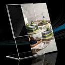 1x Acrylic Transparent Display Shelf Mobile Book Wallet A0Q3 O8I7 J8G8