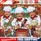 Three Chefs Canvas Paint By Numbers Oil Hand Painted Drawing Kit Home Decor