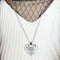 Wife My Daughter Love Women Jewelry Gifts Pendant Family Heart Necklace