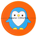 Slip Cartoon Mugs Cover Animals Silicone Coaster Placemats Place Mats Cup Mat