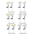 Creative Solar Lamp Convenient Use Yard Decor for Outdoor (Warm Light+6LED)