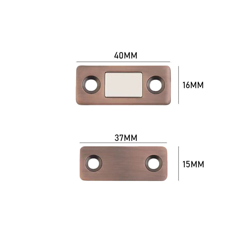 2pcs Ultra Thin Magnetic Cabinet Catches Closet Cupboard Magnet Door Closer S