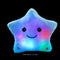 25cm Creative LED Luminous Pillow Star Cushion Stuffed Plush Christmas Toys