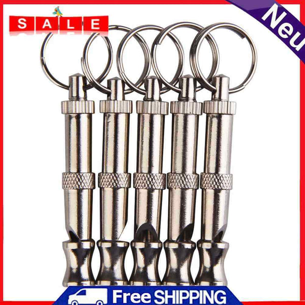 Latest Pet Training Adjustable Flood Dog Whistling Ultrasonic Tone Key