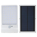 Solar LED Wall Lamp IP65 Human Induction Sensor White Light Outdoor (White)
