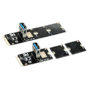 5Gbps M.2 M Key to PCI Express X16 Adapter NGFF to USB 3.0 Port Transfer Card