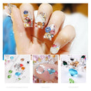 Transparent Manicure Decor Bottle Caviar Nail Art Crystals Micro Beads Glitter