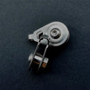 metal slip ring rod Anchor fishing rod pulley stainless steel belt bearing