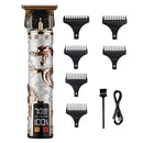#A LED Electric Hair Clipper Portable T-Shaped Cutter Head Haircut Machine for H