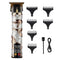 #A LED Electric Hair Clipper Portable T-Shaped Cutter Head Haircut Machine for H