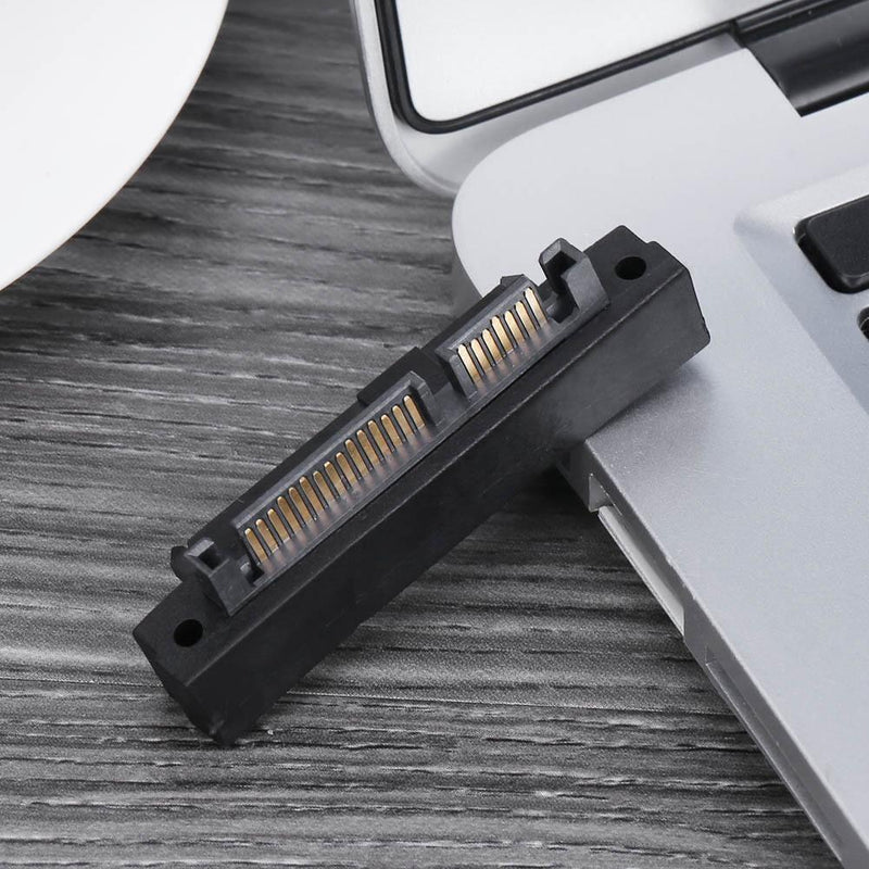 22Pin SATA Male 22Pin SAS Female Port Extension Converter Adapter
