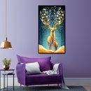 5D DIY Diamond Painting Flower Deer Full Drill Embroidery Mosaic Kits Art C