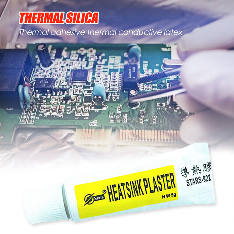 Heatsink Thermal Grease Paste Compound CPU Cooler Silicone Adhesive Cooling Glue