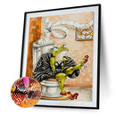 AISEN DIY 5D Diamond Complete Set Diamond Painting Frog Animals Cartoon Rhinestone K