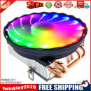 SNOWMAN 4 Heat Pipe CPU Cooler PWM 4 Pin PC Radiator Quiet Cooler Fan (RGB)