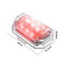 Waterproof 2.4G Remote Control 7 Colors Signal Strobe Light for Drone (2sets)