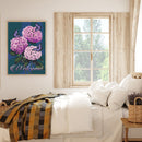 HandPainted Oil Paint Kill Time Picture Colouring Artcraft Hydrangea Flower