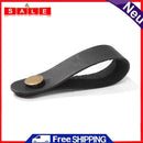 Guitar Neck Strap Leather Head Belt Holder Button Lock for Classic Bass Guitar
