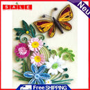 DIY Butterfly Flowers Handmade Craft Paper Quilling Tool Set for Wedding Gift