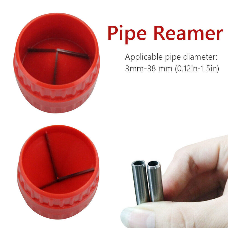 Inner Outer Reamer for 0.12-1.5 inch Copper Plastic PVC Tube Deburring Tool