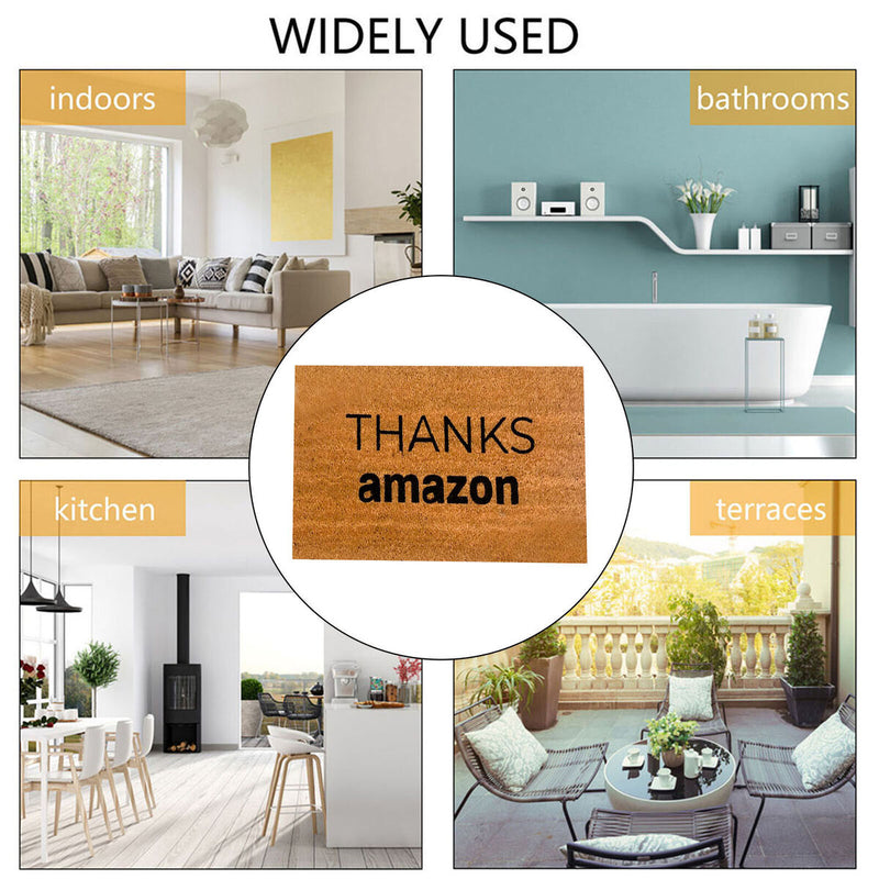 Entry Door Letters Mats Front Door Welcome Carpets Minimalist Style (E) Newly