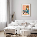 5D DIY Diamond Painting Kits Full Round Drill Playful Cat Girl Meuse